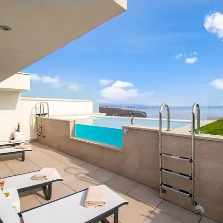 Subin With Panoramic Sea Views Villa Opatija